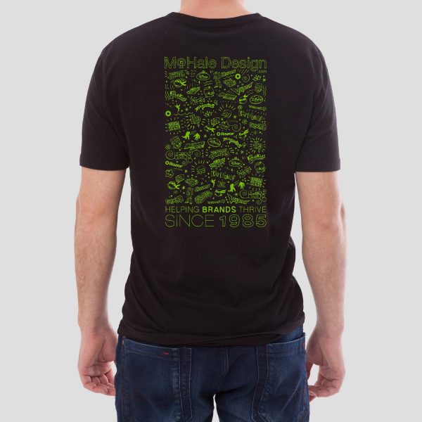 McHale Design Logo/Doodle T-Shirt - Image 2
