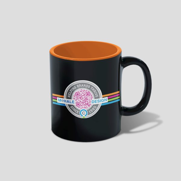 McHale Design Mug - BK/OR - Image 2