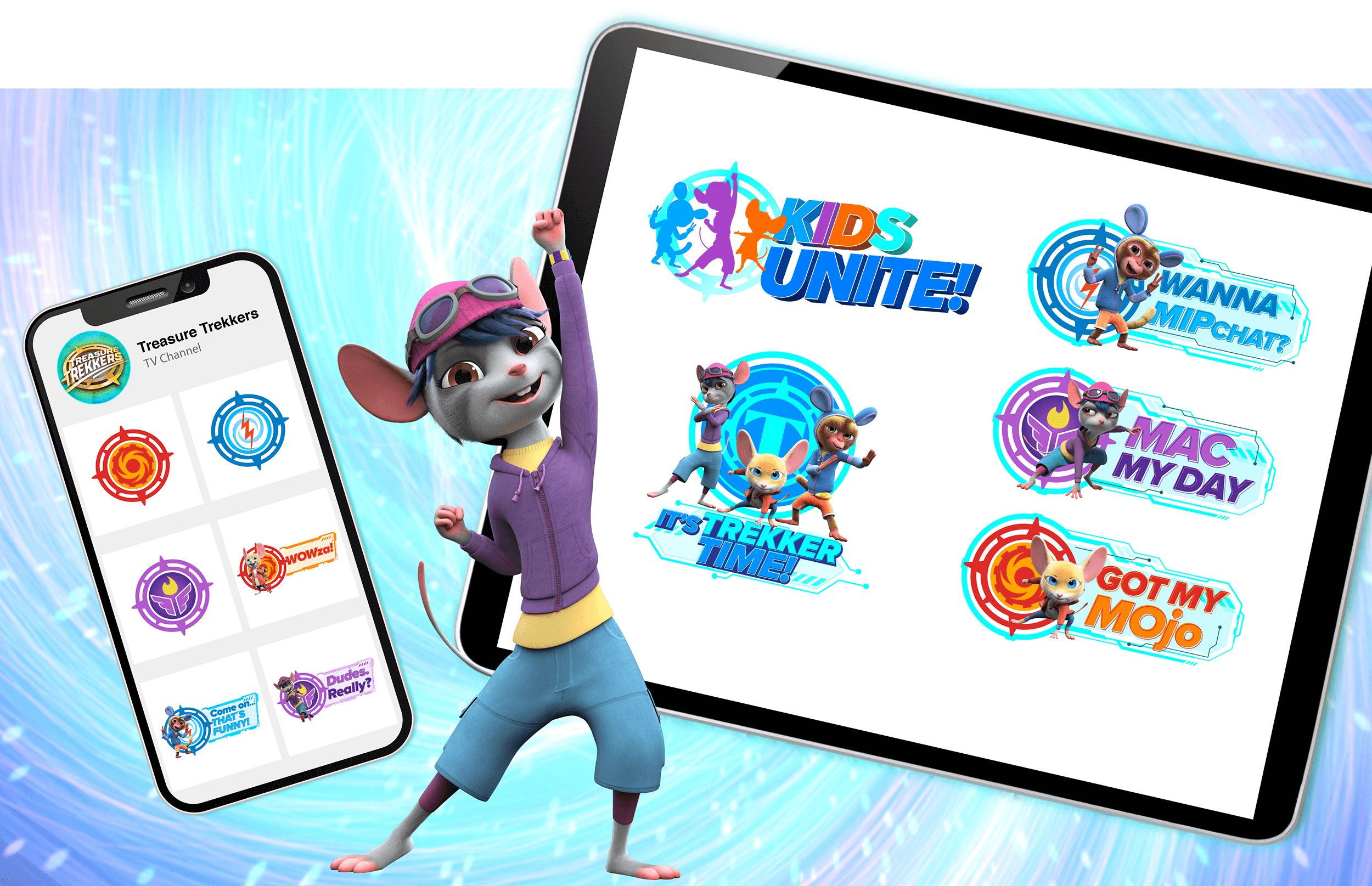 Social media asset design style guide for Treasure Trekkers